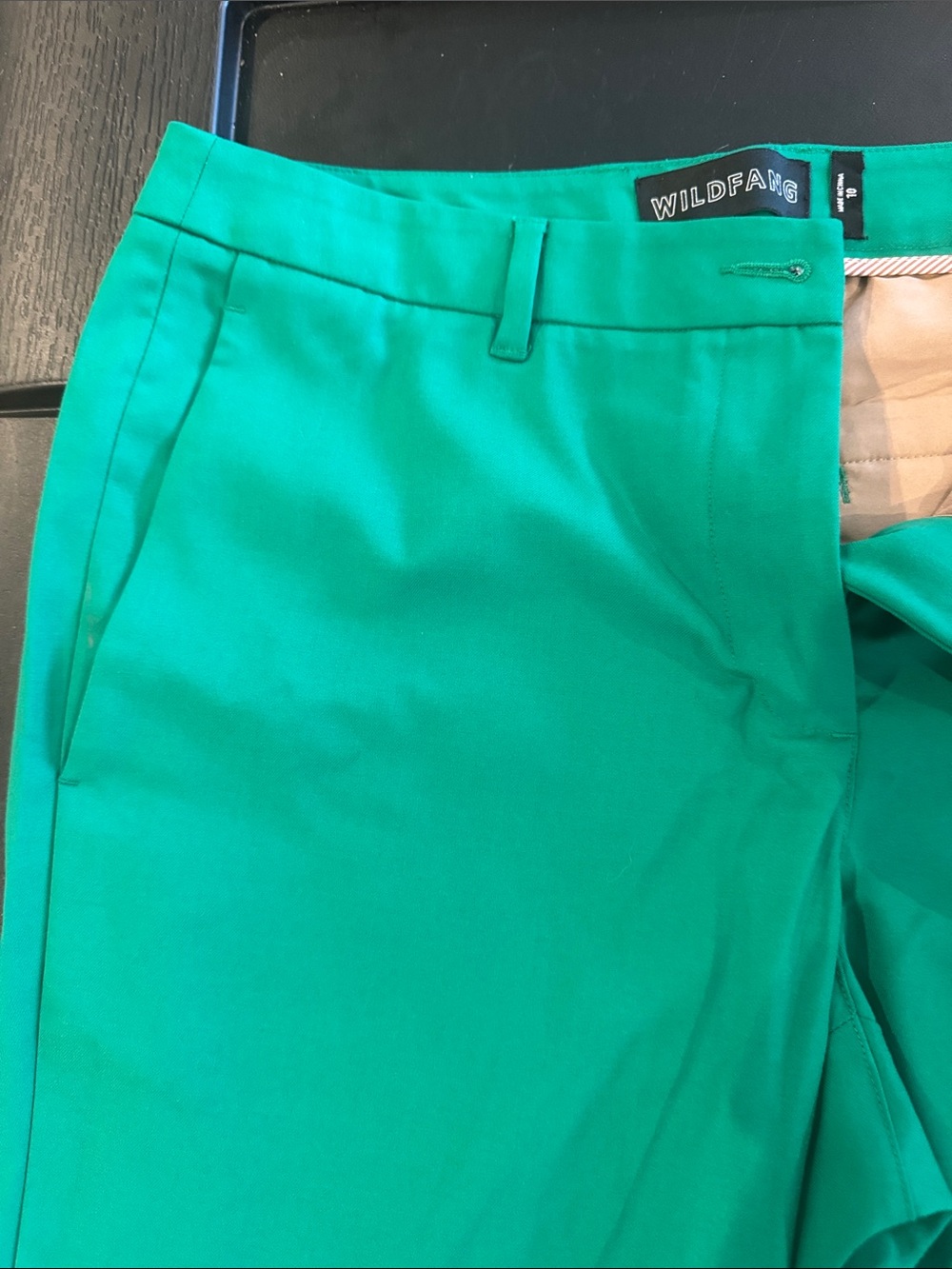 Wildfang Women's emerald Green Tailored Pants